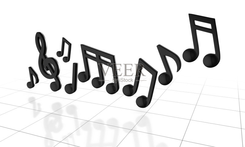 维图形 音乐 高音谱号 艺术文化和娱乐 弯曲 漩涡形 计算机制图 调号