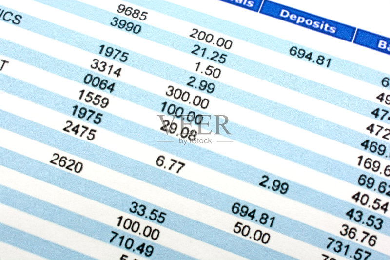 报表-私密会计科目预算商业金融和工业家庭理财银行业金融工资...